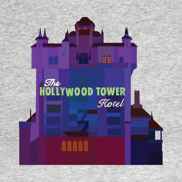 Tower of Terror Ride Design by Carrdesigns